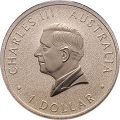 1 Dollar - Charles III 1st Portrait - Merry Christmas 2024