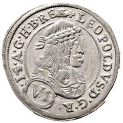 6 Kreuzers - Leopold I Graz