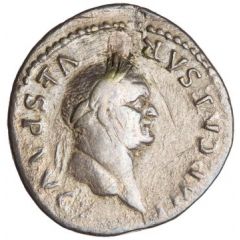 Denarius - Vespasian PONTIF MAXIM