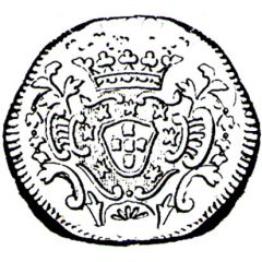 1 Tanga - Maria I Dio mint