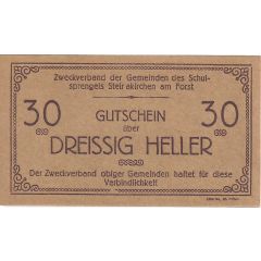 30 Heller Steinakirchen am Forst - Zweckverband der Gemeinden des Schulsprengels