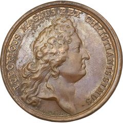 Medal - Louis XIV Protection of the french ports