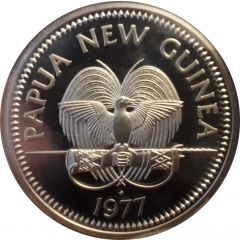 10 Kina - Elizabeth II Silver Jubilee, Silver Proof issue