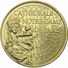 Token - Arthus Bertrand Cathédrale Notre Dame de Paris - Vierge à l'enfant