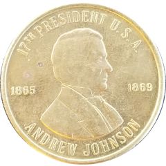 Token - Reader`s Digest History of U.S. Presidents Andrew Johnson