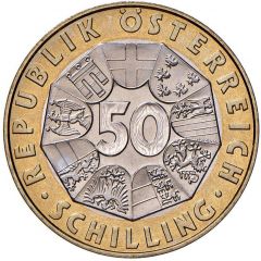 50 Schilling Wiener Secession
