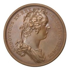 Medal - Louis XV - Le pont de Compiègne