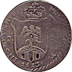 2 Reales National Congress - Insurgent coinage