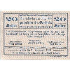 20 Heller Gross-Pertholz