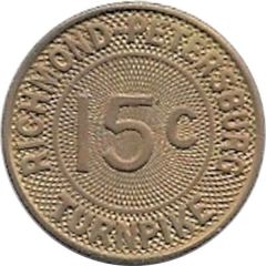 15 Cents - Richmond-Petersburg Turnpike Virginia Highways