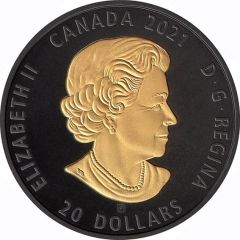 20 Dollars - Elizabeth II Grey Wolf