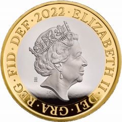 2 Pounds - Elizabeth II Britannia, Platinum Proof