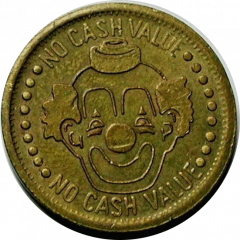 Clown Face, No Cash Value