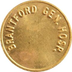 Parking Token - Brantford General Hospital Brantford, Ontario