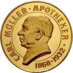 50th anniversary of the Müller pharmaceutical factory 1921-1971 Göppingen