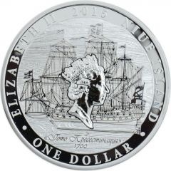 1 Dollar - Elizabeth II Peter the Great