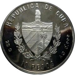 10 Pesos 50th Anniversary of FAO