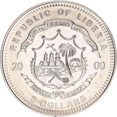 5 Dollars Lady Liberty