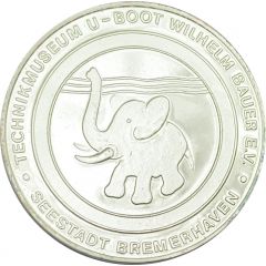 Tourist medal - Technikmuseum Wilhelm Bauer