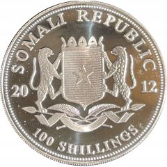 100 Shillings Elephant, Colorized