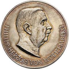 70th anniversary of Philipp Duke of Württemberg