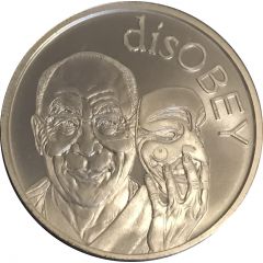 1 oz Silver disOBEY series - Dalai Lama