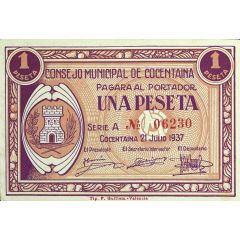 1 Peseta Cocentaina