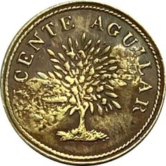 Token - Vicente Aguilar Coffee Counterstamped