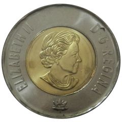 2 Dollars - Elizabeth II Dance of The Spirits, colored