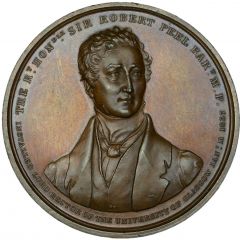 Medal - Victoria Robert Peel, bronze