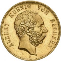 5 Mark - Albert 800 years house of Wettin, Kingdom of Saxony