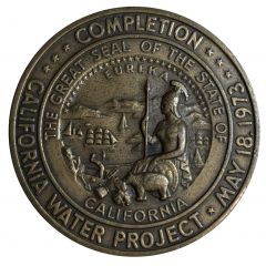 Medal - Completion of the California Water Project