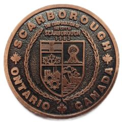 Medal - Scarborough Bicentennial Ontario