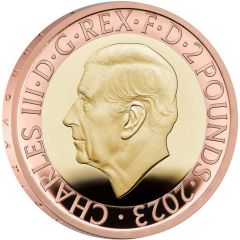 2 Pounds - Charles III Edward Jenner, Gold Proof