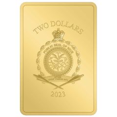 2 Dollars - Charles III Iron Man