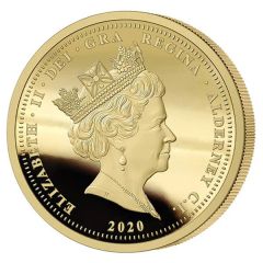 2 Pounds - Elizabeth II Unknown Warrior, Gold Proof