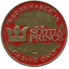 Promotional Token - Scotia Prince Casino Portland, Maine