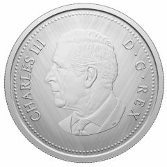 10 Cents - Charles III Tribute: W Mint Mark – Bluenose