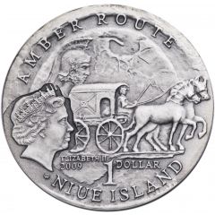 1 Dollar - Elizabeth II - Amber route: Wrocław
