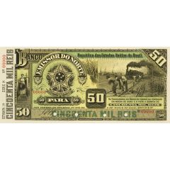 50 Mil Réis Banco Emissor do Norte