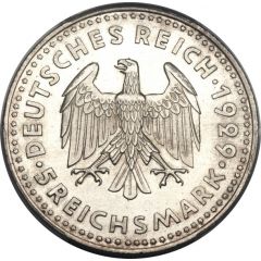 5 Reichsmark Zeppelin, Pattern strike