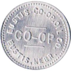 10 Cents - Eustis Co.Op.Oil Eustis, Nebraska