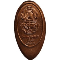 Elongated Coin - Diving Helmet