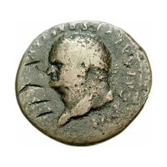 42 Nummi Countermark, As of Titus, 79-81