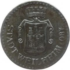 10 Pfennig - Weilheim
