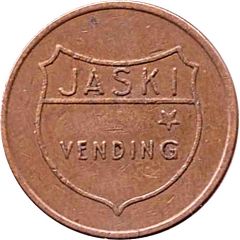 Token - Jaski Vending narrow letters