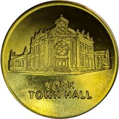 Medal - WA - York Town Hall Tourist Souvenir