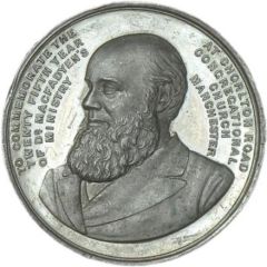 Medal Dr Macfadyen, white metal