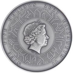 5 Dollars - Elizabeth II Microprocessor