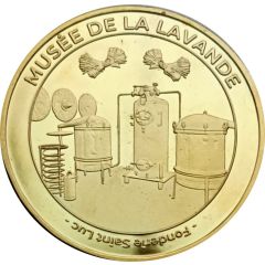 Jeton touristique - Fonderie Saint Luc - Digne-les-Bains - Musée de la lavande